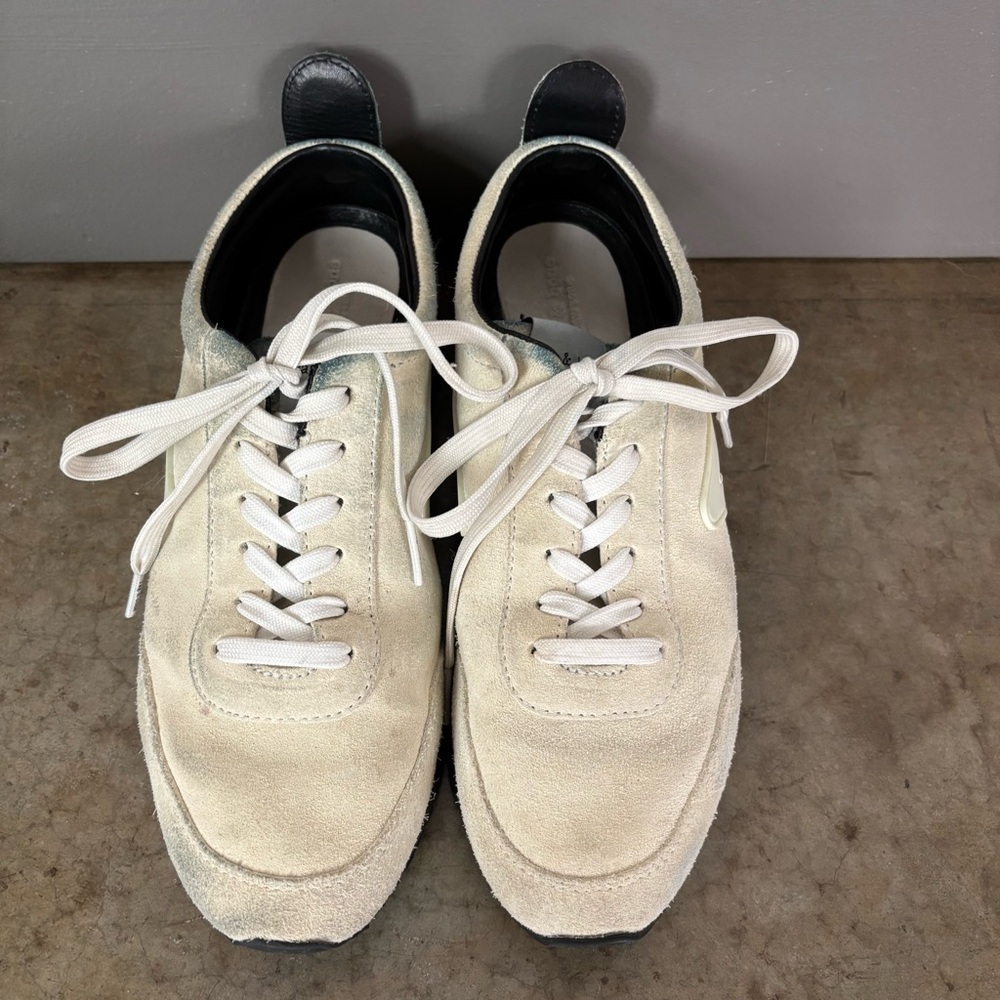 Rag & Bone Retro Cream Sneakers‎ Size 38/7